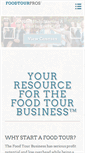 Mobile Screenshot of foodtourpros.com